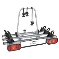 Bagażnik rowerowy na hak holowniczy Amos Giro srebrny 3 rowery 13 PIN ⬅️ sklep DOAN