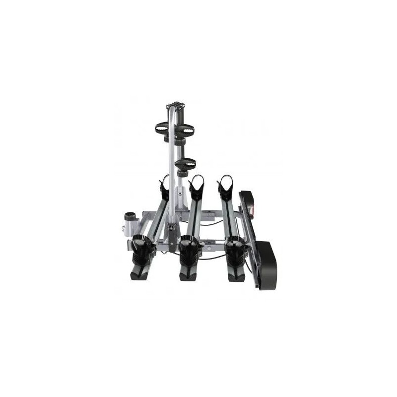 Bagażnik rowerowy na hak holowniczy Amos Giro srebrny 3 rowery 13 PIN ⬅️ sklep DOAN