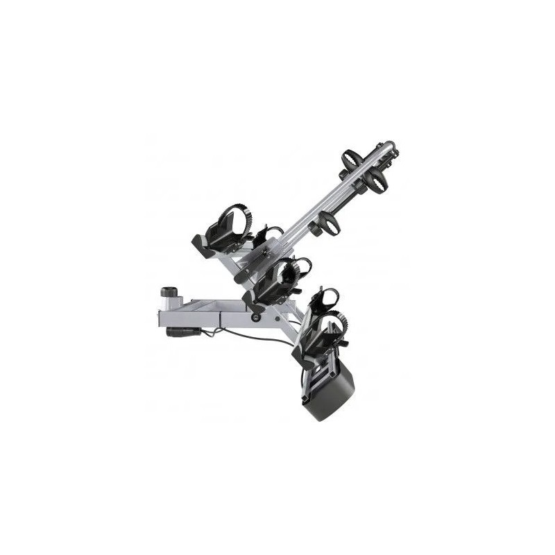 Bagażnik rowerowy na hak holowniczy Amos Giro srebrny 3 rowery 13 PIN ⬅️ sklep DOAN