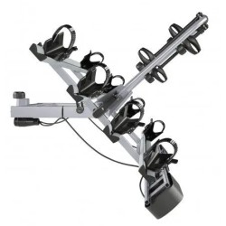 Bagażnik rowerowy na hak holowniczy Amos Giro srebrny 4 rowery 13 PIN ⬅️ sklep DOAN