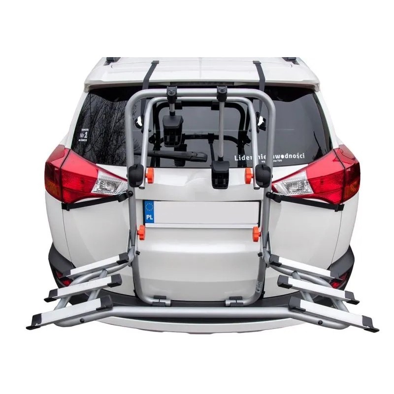 Bagażnik rowerowy na tylną klapę Aguri Advans 3 rowery ⬅️ sklep DOAN