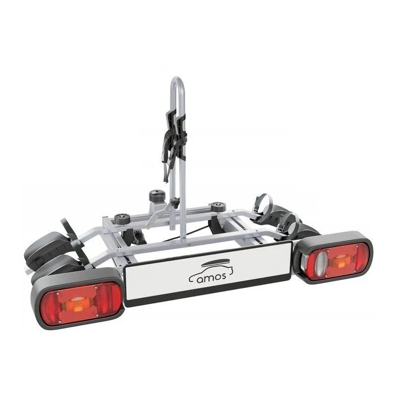 Bagażnik rowerowy na hak holowniczy Amos Tytan 2 rowery 13 PIN ⬅️ sklep DOAN