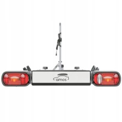 Bagażnik rowerowy na hak holowniczy Amos Tytan 2 rowery 13 PIN ⬅️ sklep DOAN