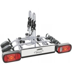 Bagażnik rowerowy na hak holowniczy Amos Tytan 3 rowery 13 PIN ⬅️ sklep DOAN