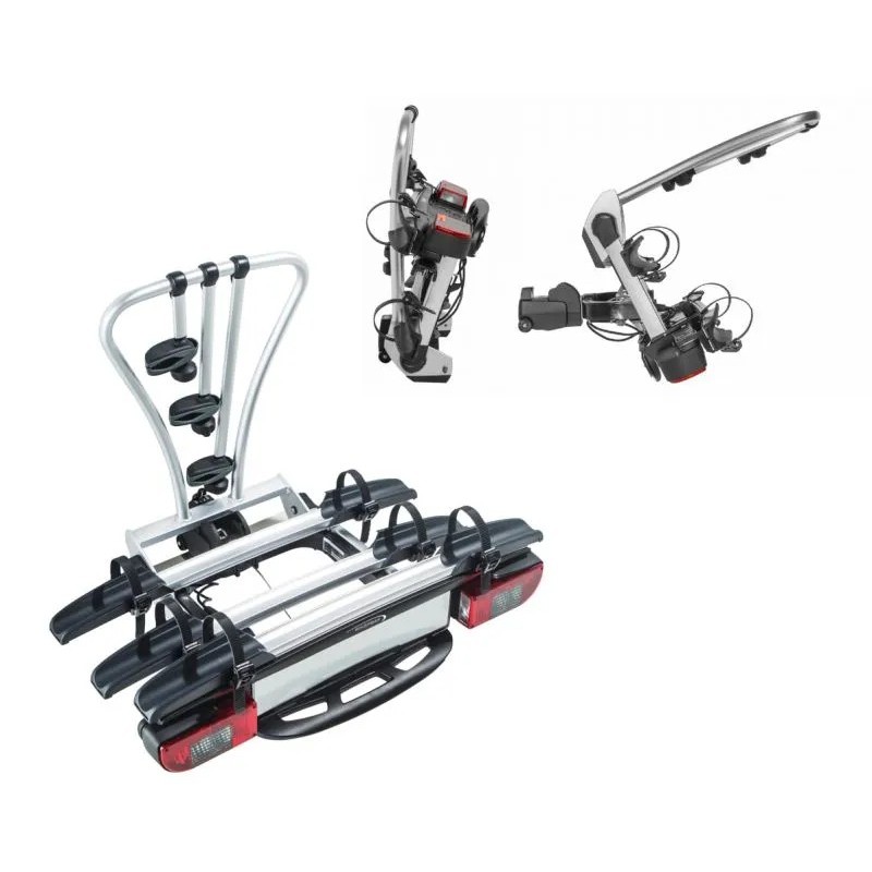 Bagażnik rowerowy na hak holowniczy Yakima JustClick srebrny 3 rowery 13 PIN ⬅️ sklep DOAN