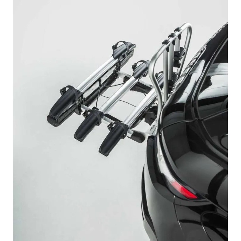 Bagażnik rowerowy na hak holowniczy Yakima JustClick srebrny 3 rowery 13 PIN ⬅️ sklep DOAN