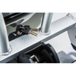 Bagażnik rowerowy na hak holowniczy Yakima JustClick srebrny 3 rowery 13 PIN ⬅️ sklep DOAN