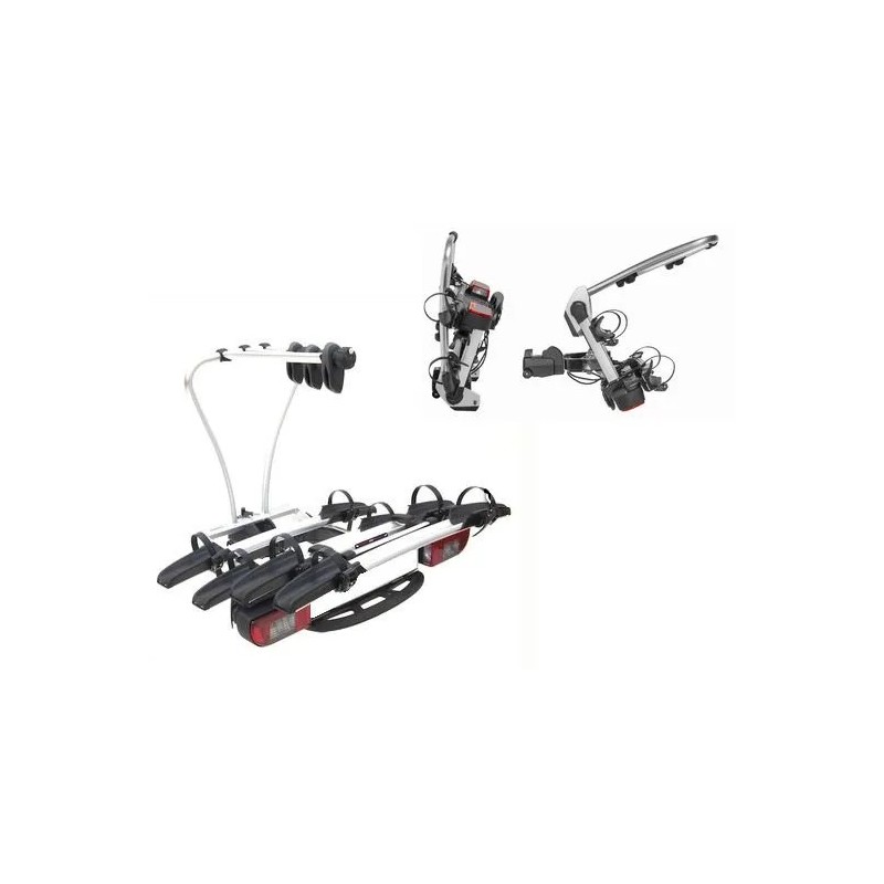 Bagażnik rowerowy na hak holowniczy Yakima JustClick srebrny 4 rowery 13 PIN ⬅️ sklep DOAN