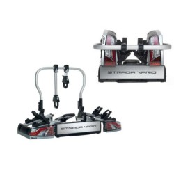 Bagażnik rowerowy na hak holowniczy Atera Strada Vario srebrny 2 rowery 13 PIN ⬅️ sklep DOAN