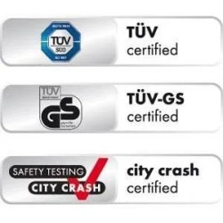 Bagażnik rowerowy na hak holowniczy Atera Strada Vario srebrny 2 rowery 13 PIN ⬅️ sklep DOAN