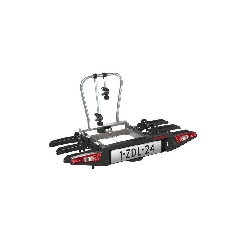 Bagażnik rowerowy na hak holowniczy Yakima FoldClick srebrny 3 rowery 13 PIN ⬅️ sklep DOAN