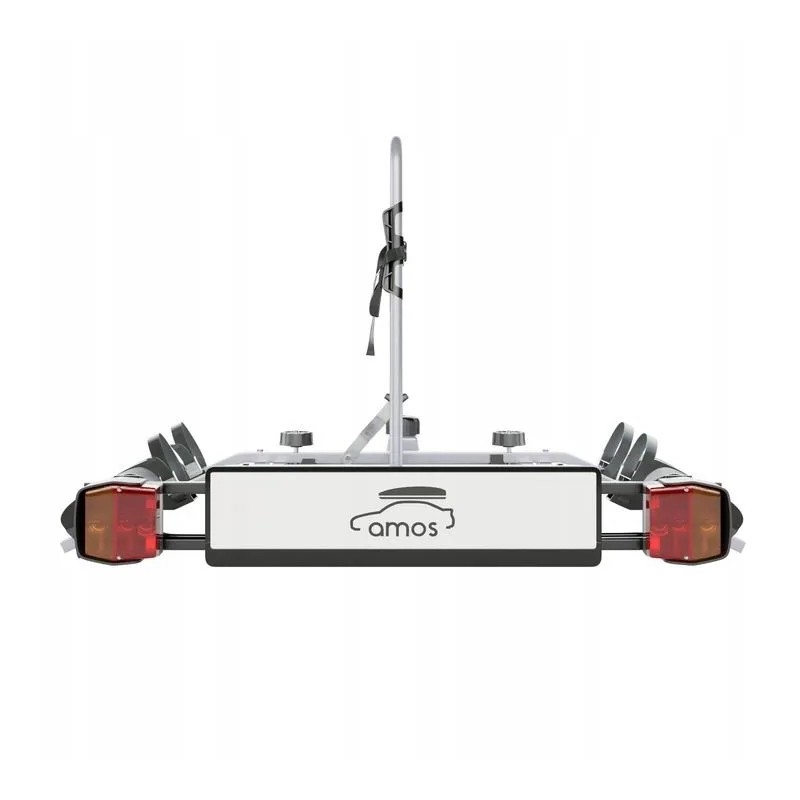 Bagażnik rowerowy na hak holowniczy Amos Tytan 2 rowery 7 PIN ⬅️ sklep DOAN