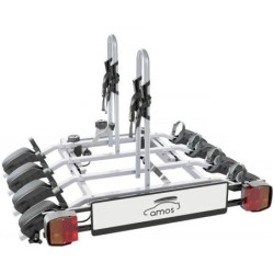 Bagażnik rowerowy na hak holowniczy Amos Tytan 4 rowery 7 PIN ⬅️ sklep DOAN