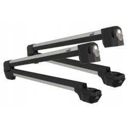 Uchwyt narciarski na dach Hakr 6 par nart srebrny ⬅️ sklep DOAN