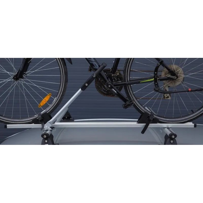 Uchwyt rowerowy na dach Amos Tour Plus srebrny ⬅️ sklep DOAN