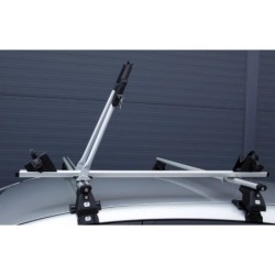 Uchwyt rowerowy na dach Amos Tour Plus srebrny ⬅️ sklep DOAN