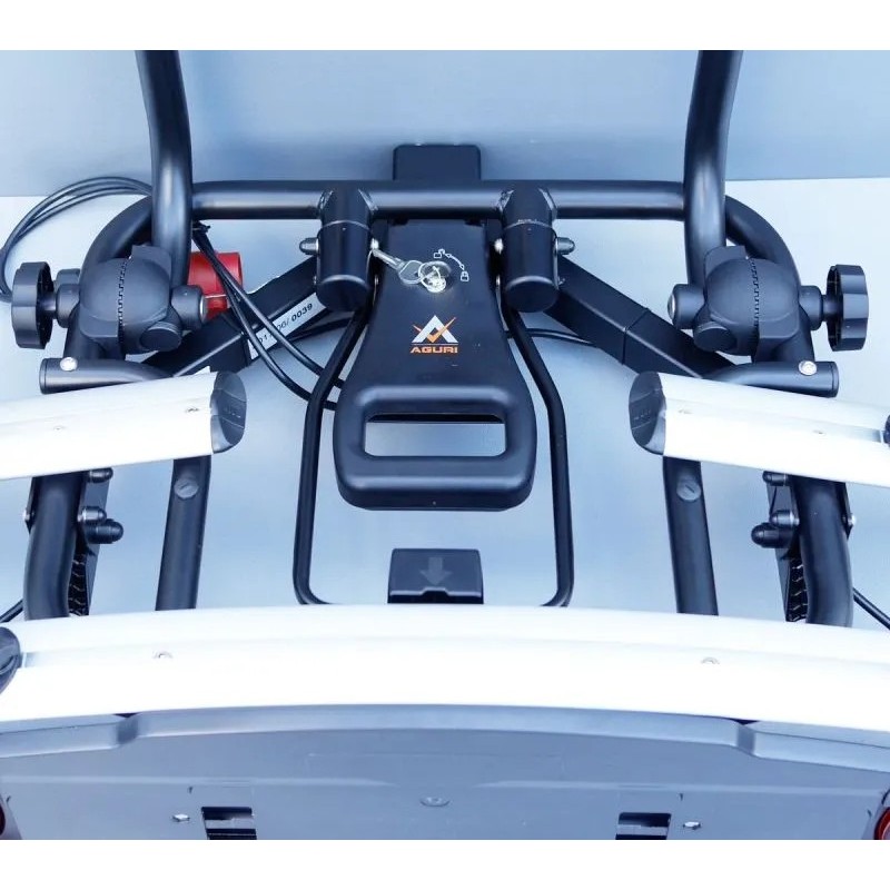 Bagażnik rowerowy na hak holowniczy Aguri Active Bike czarny 2 rowery 13 PIN ⬅️ sklep DOAN