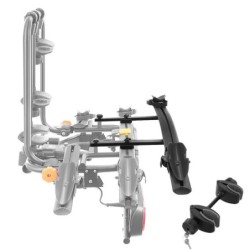 Adapter do rozbudowy bagażnika na hak Aguri Active Bike srebrny o jeden rower ⬅️ sklep DOAN