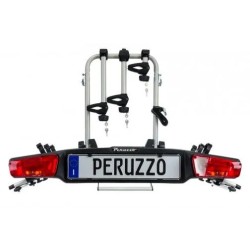 Bagażnik rowerowy na hak holowniczy Peruzzo Zephyr srebrny 3 rowery 13 PIN ⬅️ sklep DOAN