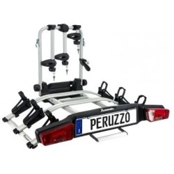 Bagażnik rowerowy na hak holowniczy Peruzzo Zephyr srebrny 3 rowery 13 PIN ⬅️ sklep DOAN