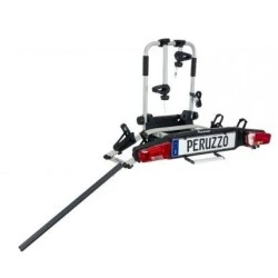 Bagażnik rowerowy na hak holowniczy Peruzzo Zephyr srebrny 3 rowery 13 PIN ⬅️ sklep DOAN