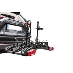 Bagażnik rowerowy na hak holowniczy Inter Pack New Spider czarny 3 rowery 13 PIN ⬅️ sklep DOAN