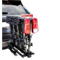 Bagażnik rowerowy na hak holowniczy Inter Pack New Spider czarny 3 rowery 13 PIN ⬅️ sklep DOAN