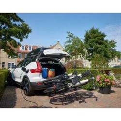 Bagażnik rowerowy na hak holowniczy Hapro Atlas Xfold II czarny 2 rowery 13 PIN ⬅️ sklep DOAN