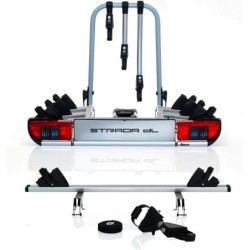 Bagażnik rowerowy na hak holowniczy Atera Strada DL srebrny 4 rowery 13 PIN ⬅️ sklep DOAN