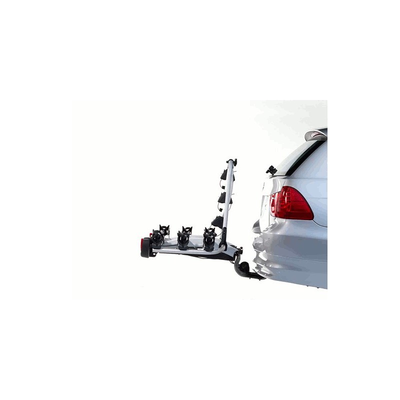 Bagażnik rowerowy na hak holowniczy Atera Strada DL srebrny 4 rowery 13 PIN ⬅️ sklep DOAN