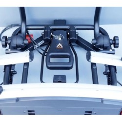 Bagażnik rowerowy na hak holowniczy Aguri Active Bike srebrny 2 rowery 13 PIN ⬅️ sklep DOAN