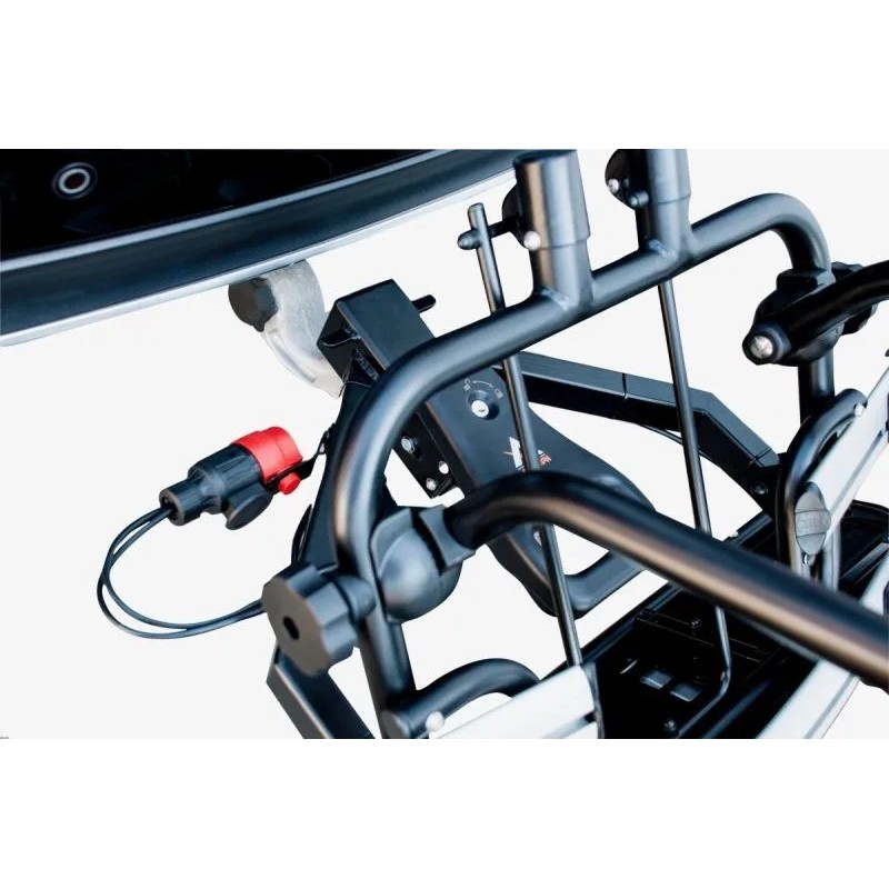 Bagażnik rowerowy na hak holowniczy Aguri Active Bike srebrny 2 rowery 13 PIN ⬅️ sklep DOAN