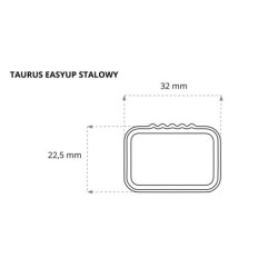 Bagażnik bazowy Taurus EasyUp stalowy (T2/156815) ⬅️ sklep DOAN