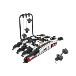 Bagażnik rowerowy na hak holowniczy Aguri Active Bike srebrny 4 rowery 13 PIN ⬅️ sklep DOAN
