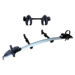 Bagażnik rowerowy na hak holowniczy Aguri Active Bike srebrny 4 rowery 13 PIN ⬅️ sklep DOAN