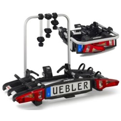 Bagażnik rowerowy na hak holowniczy Uebler i31S srebrny 3 rowery 13 PIN ⬅️ sklep DOAN