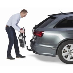 Bagażnik rowerowy na hak holowniczy Uebler i31S srebrny 3 rowery 13 PIN ⬅️ sklep DOAN