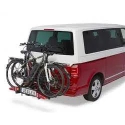 Bagażnik rowerowy na hak holowniczy Uebler i31S srebrny 3 rowery 13 PIN ⬅️ sklep DOAN