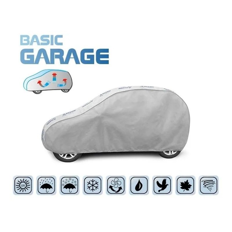 Plandeka na samochód BASIC GARAGE rozmiar S2 Hatchback ⬅️ sklep DOAN