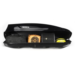 Box dachowy Taurus Adventure 340 litrów - czarny połysk ⬅️ sklep DOAN