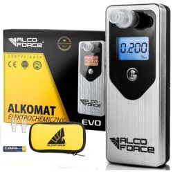 Alkomat elektrochemiczny ALCOFORCE EVO srebrny ⬅️ sklep DOAN