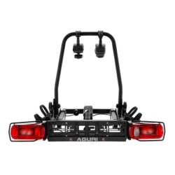 Bagażnik rowerowy na hak holowniczy Aguri Cruiser czarny 2 rowery 13 PIN ⬅️ sklep DOAN