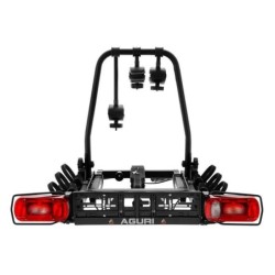 Bagażnik rowerowy na hak holowniczy Aguri Cruiser czarny 3 rowery 13 PIN ⬅️ sklep DOAN