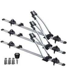 Uchwyt rowerowy na dach Thule Free Ride 532 srebrny zestaw x 3 sztuki ⬅️ sklep DOAN