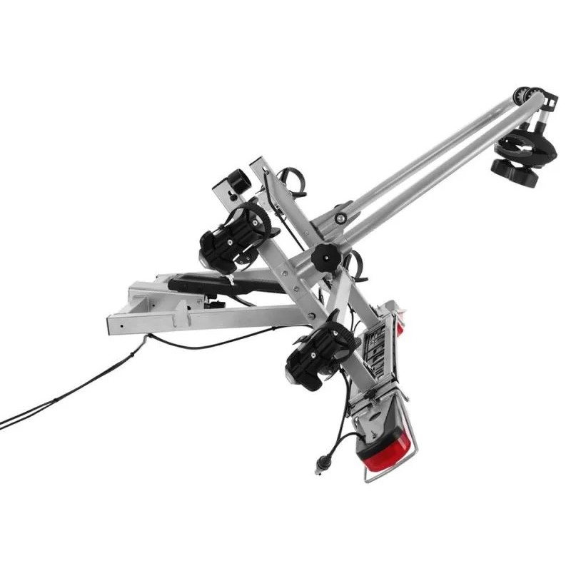 Bagażnik rowerowy na hak holowniczy Aguri Cruiser Ultimate srebrny 2 rowery 13 PIN ⬅️ sklep DOAN