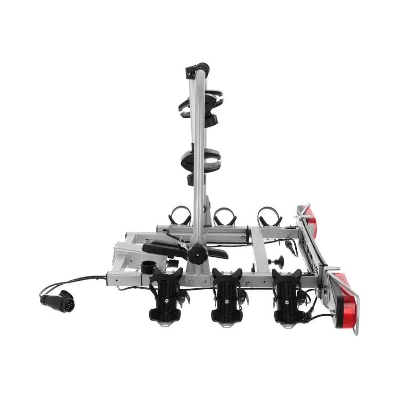 Bagażnik rowerowy na hak holowniczy Aguri Cruiser Ultimate srebrny 3 rowery 13 PIN ⬅️ sklep DOAN
