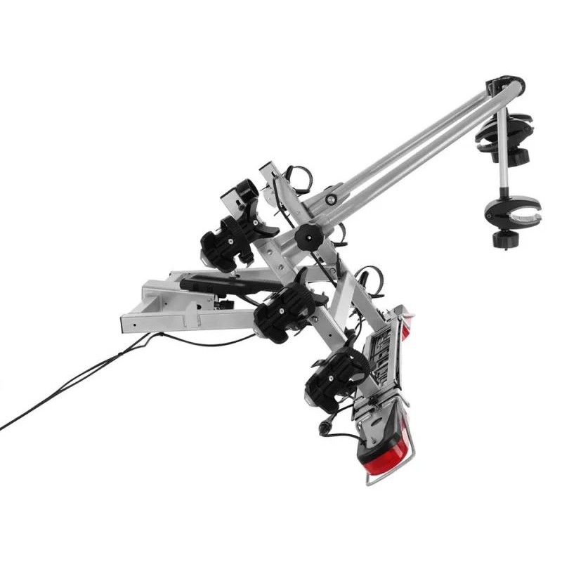 Bagażnik rowerowy na hak holowniczy Aguri Cruiser Ultimate srebrny 3 rowery 13 PIN ⬅️ sklep DOAN