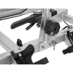 Bagażnik rowerowy na hak holowniczy Aguri Cruiser Ultimate srebrny 3 rowery 13 PIN ⬅️ sklep DOAN