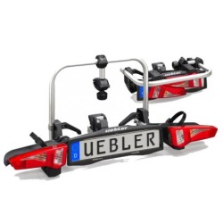 Bagażnik rowerowy na hak holowniczy Uebler F14 srebrny 1 rower 13 PIN ⬅️ sklep DOAN