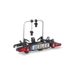 Bagażnik rowerowy na hak holowniczy Uebler i21S srebrny 2 rowery 13 PIN ⬅️ sklep DOAN
